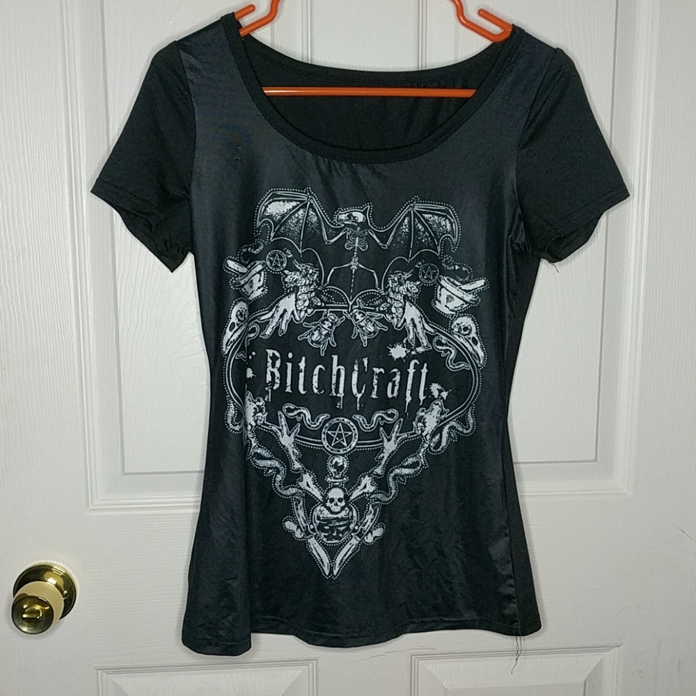 Goth bitchcraft top